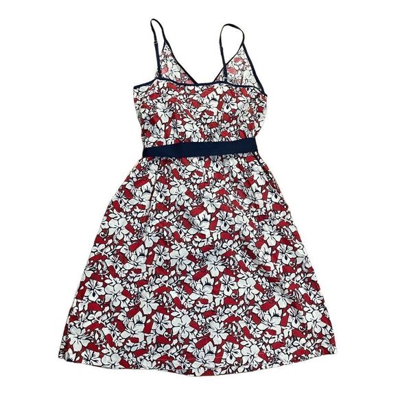 Vineyard Vines for Target Women's Hibiscus Whale V-Neck Wrap Dress Sz XS - Picture 3 of 14